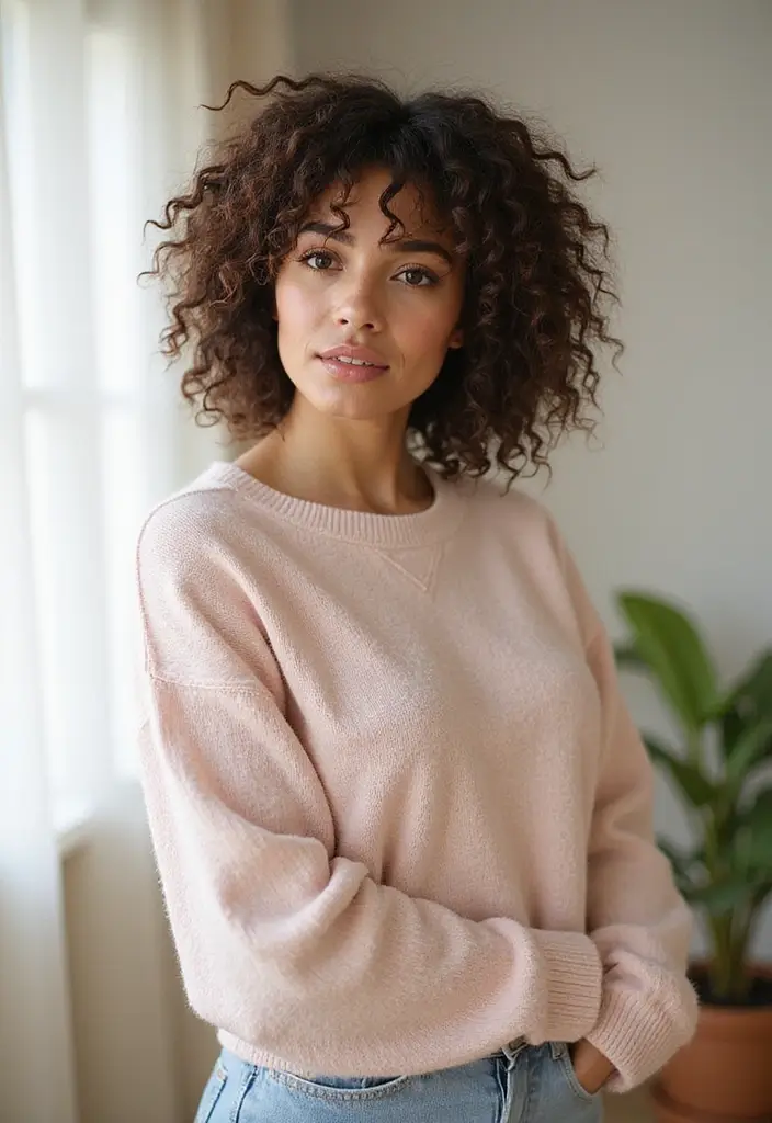 25 Short Shag Hairstyles You Simply Can’t Miss This Season 19 25 Short Shag Hairstyles You Simply Can’t Miss This Season - 19. The Bouncy Curly Shag