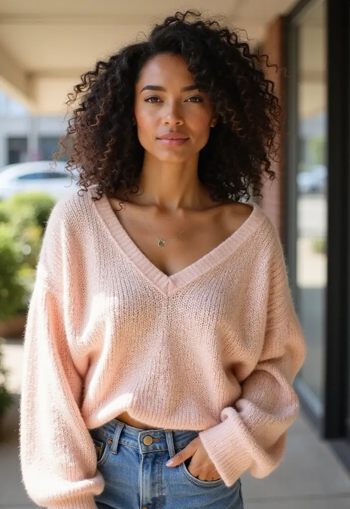 25 Short Shag Hairstyles You Simply Can’t Miss This Season 20 25 Short Shag Hairstyles You Simply Can’t Miss This Season - 20. The Curly V-Cut Shag