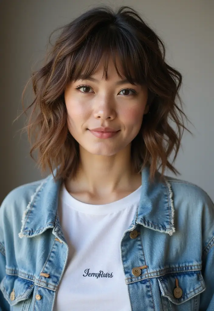 25 Short Shag Hairstyles You Simply Can’t Miss This Season 6 25 Short Shag Hairstyles You Simply Can’t Miss This Season - 6. The Messy Shag