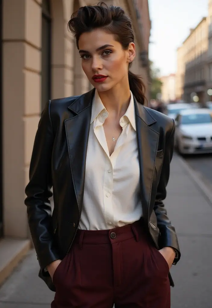 25 Short Spiky Haircuts for Women That Bring Fierce Energy 21 25 Short Spiky Haircuts for Women That Bring Fierce Energy - 21. The Spiky Side Part