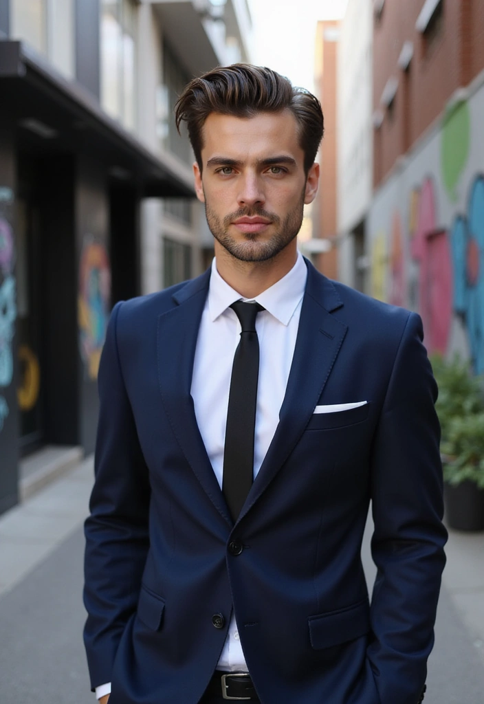 25 Stylish Hairstyles for Men with Thin Hair That Add Instant Volume 2 25 Stylish Hairstyles for Men with Thin Hair That Add Instant Volume - 2. The Pompadour