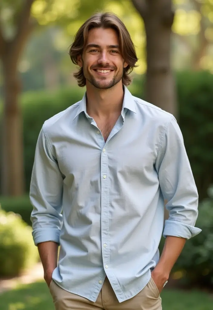25 Stylish Hairstyles for Men with Thin Hair That Add Instant Volume 23 25 Stylish Hairstyles for Men with Thin Hair That Add Instant Volume - 23. The Long Layered Back