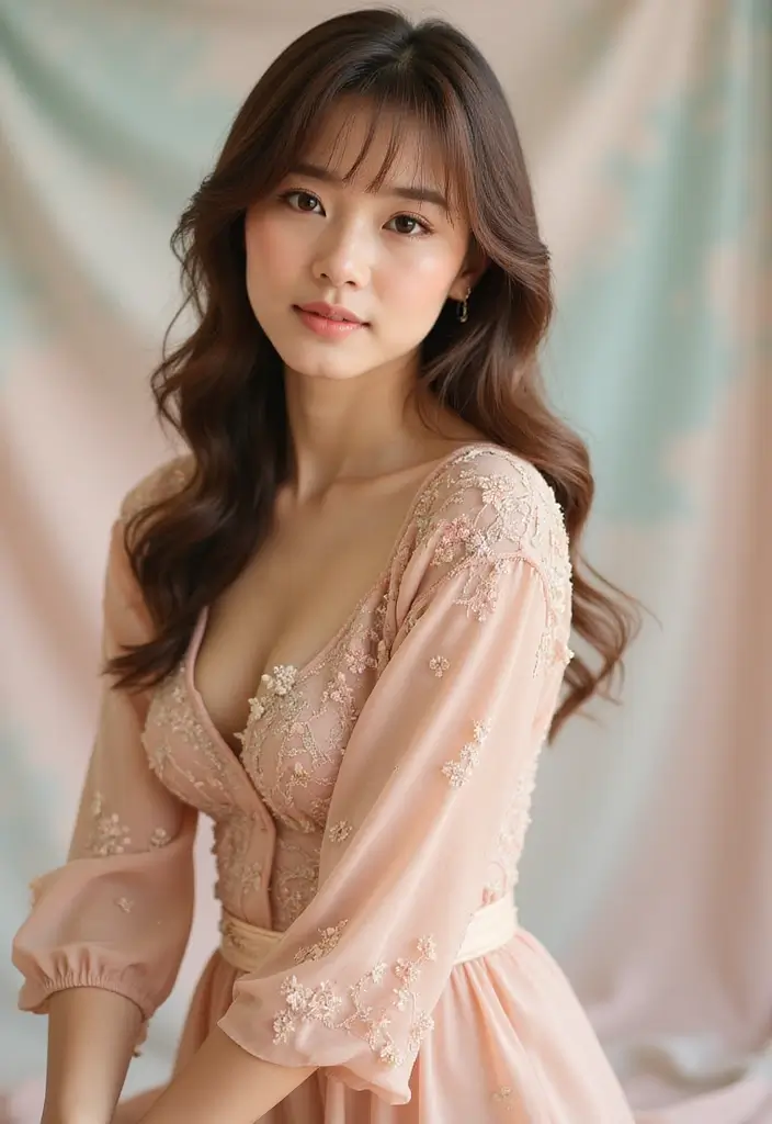 26 Side Swept Bangs to Sweep You Off Your Feet Instantly 1 26 Side Swept Bangs to Sweep You Off Your Feet Instantly - 1. Soft Romantic Waves