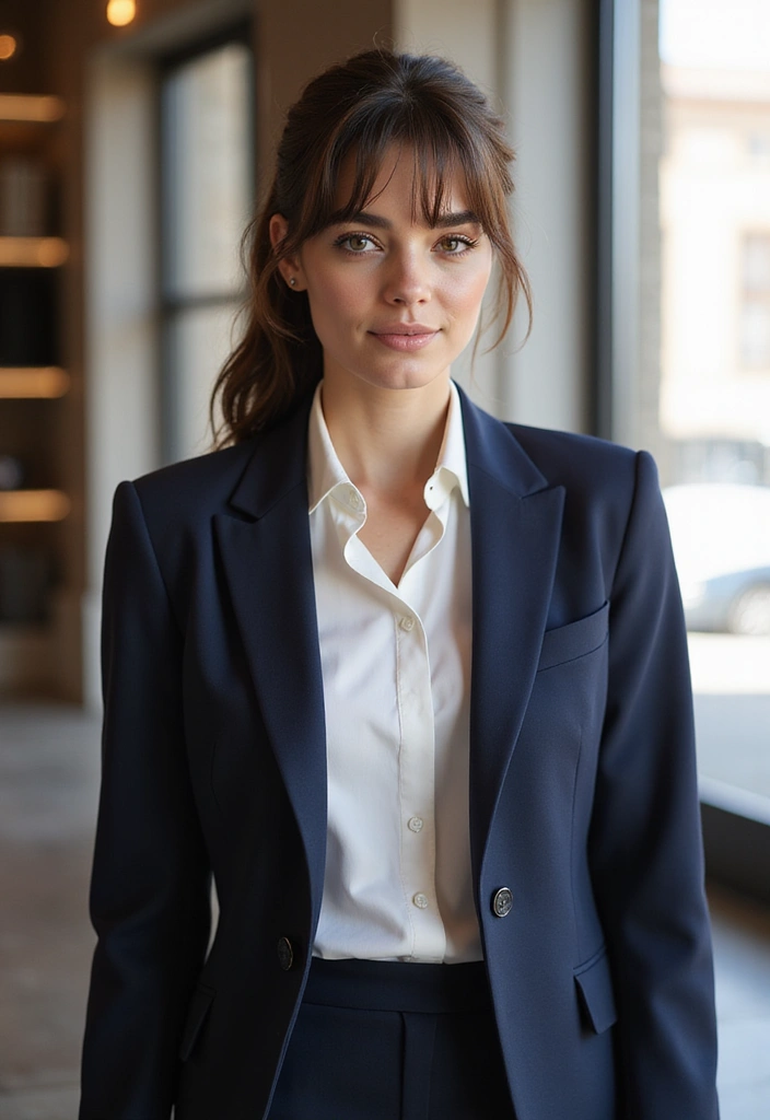 26 Side Swept Bangs to Sweep You Off Your Feet Instantly 21 26 Side Swept Bangs to Sweep You Off Your Feet Instantly - 21. Sleek Ponytail with Side Bangs