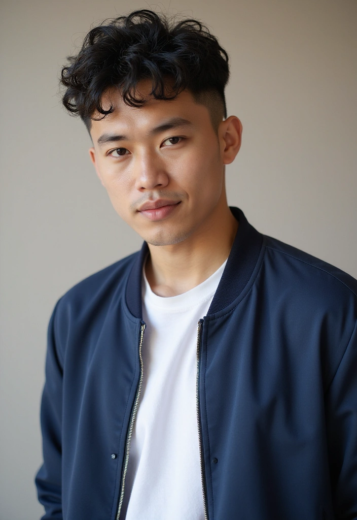 27 Asian Men Hairstyles That Define Modern Style 1 27 Asian Men Hairstyles That Define Modern Style - 1. The Modern Curly Undercut