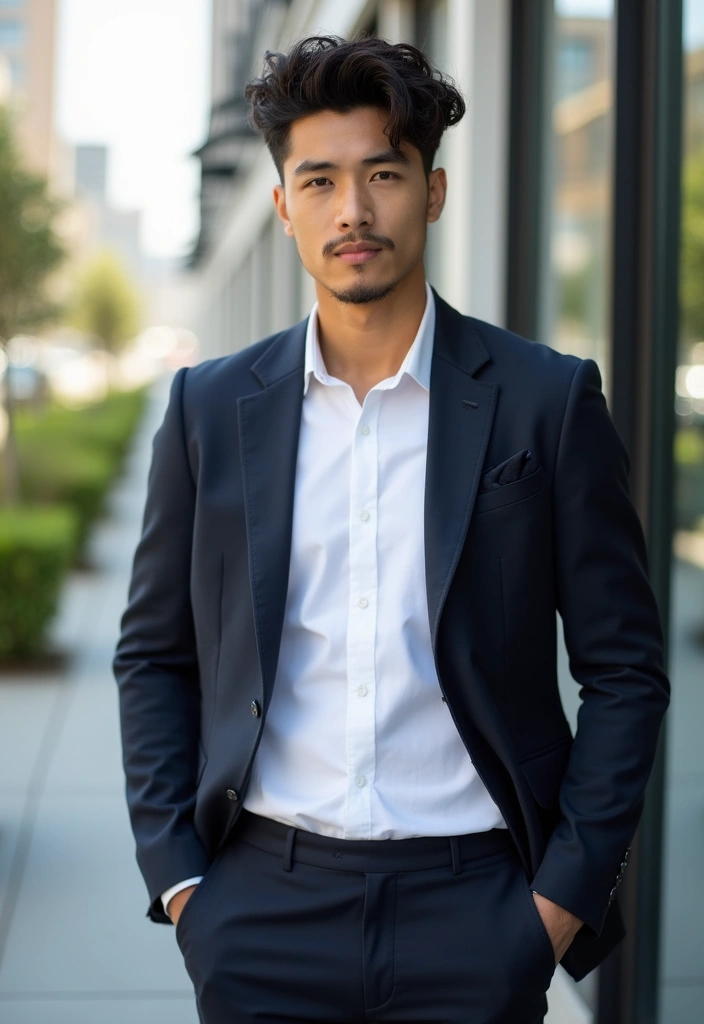 27 Asian Men Hairstyles That Define Modern Style 17 27 Asian Men Hairstyles That Define Modern Style - 17. The Curly Taper Fade