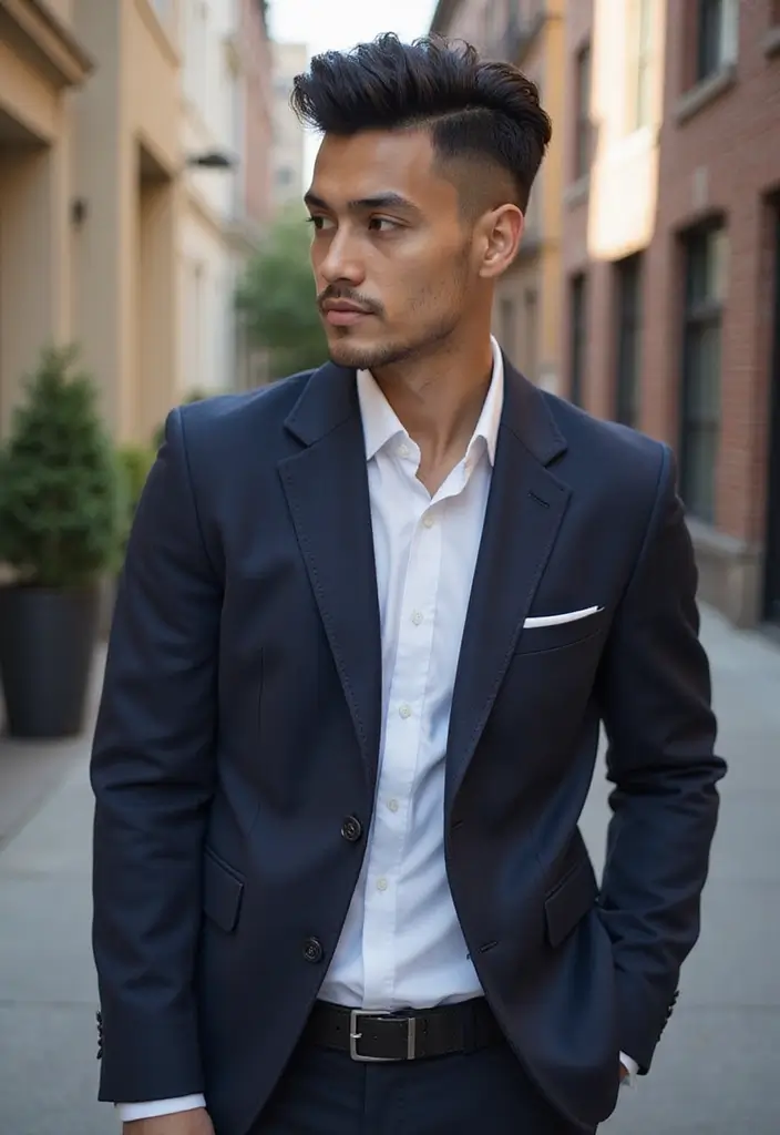 27 Asian Men Hairstyles That Define Modern Style 3 27 Asian Men Hairstyles That Define Modern Style - 3. The Curly Pompadour