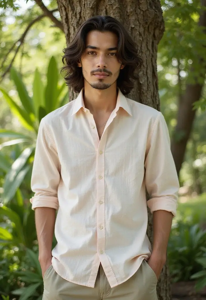 27 Asian Men Hairstyles That Define Modern Style 7 27 Asian Men Hairstyles That Define Modern Style - 7. The Long Curly Lock