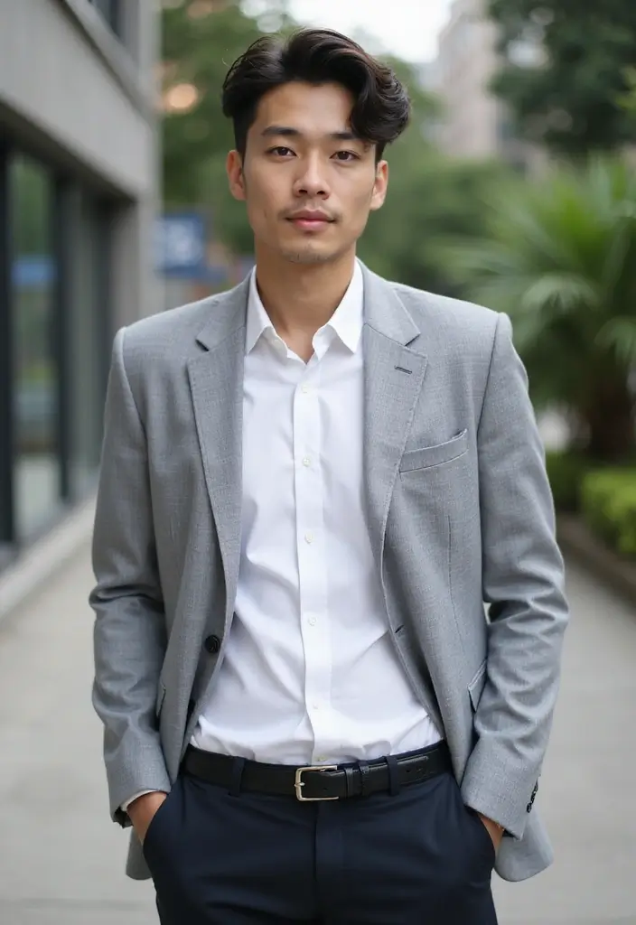 27 Asian Men Hairstyles That Define Modern Style 9 27 Asian Men Hairstyles That Define Modern Style - 9. The Curly Side Part