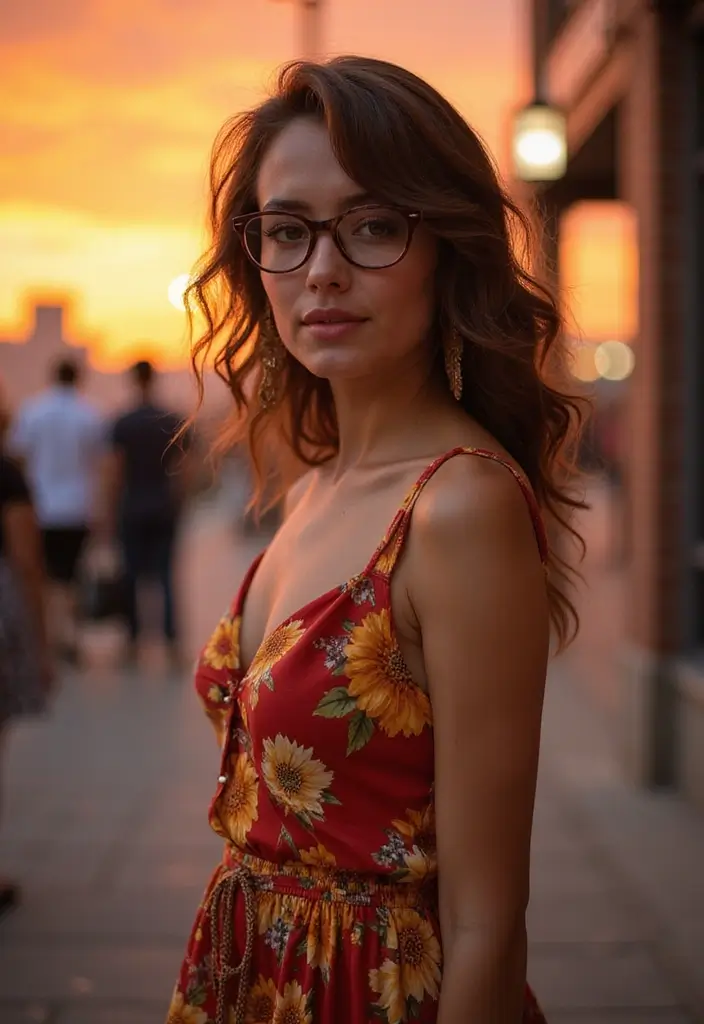 27 Hairstyles for Women Over 50 with Glasses That Look Stylish 27 27 Hairstyles for Women Over 50 with Glasses That Look Stylish - 27. Retro Waves with Glasses