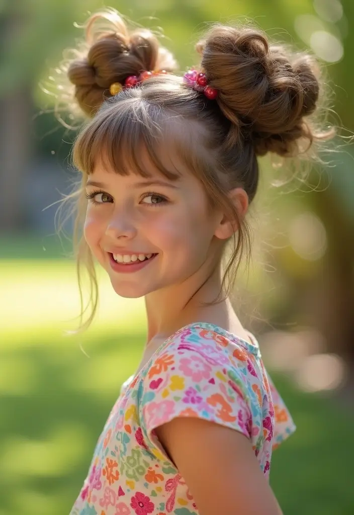 27 Stylish Hairstyles and Haircuts for Teenage Girls Trending Now 11 27 Stylish Hairstyles and Haircuts for Teenage Girls Trending Now - 11. Retro Bubble Ponytail