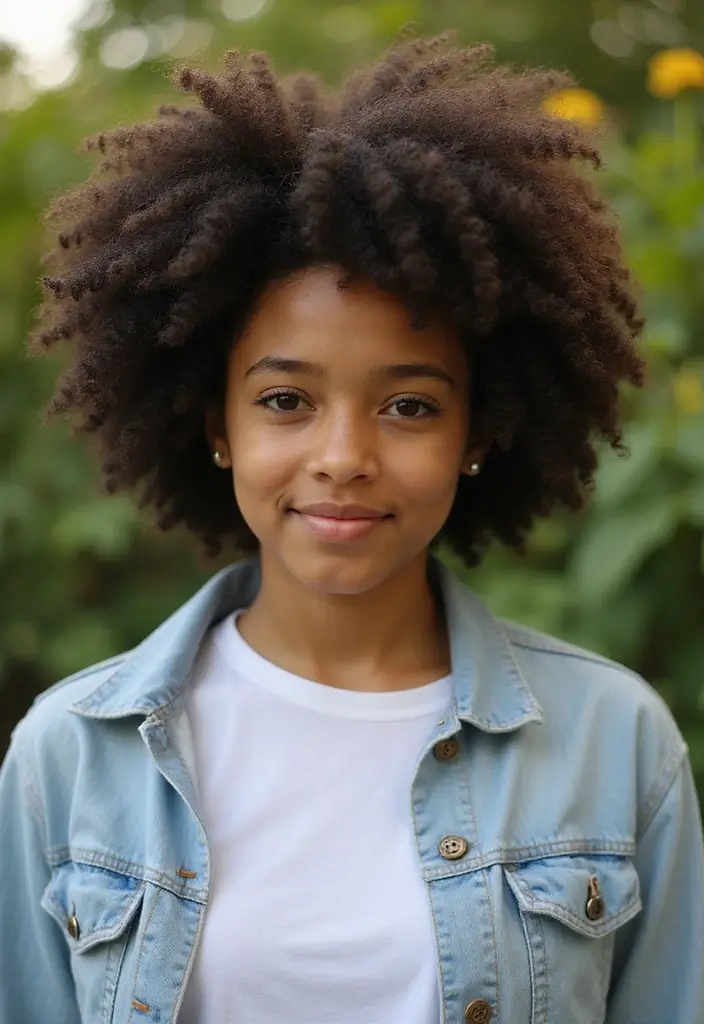 27 Stylish Hairstyles and Haircuts for Teenage Girls Trending Now 14 27 Stylish Hairstyles and Haircuts for Teenage Girls Trending Now - 14. Natural Textured Tresses