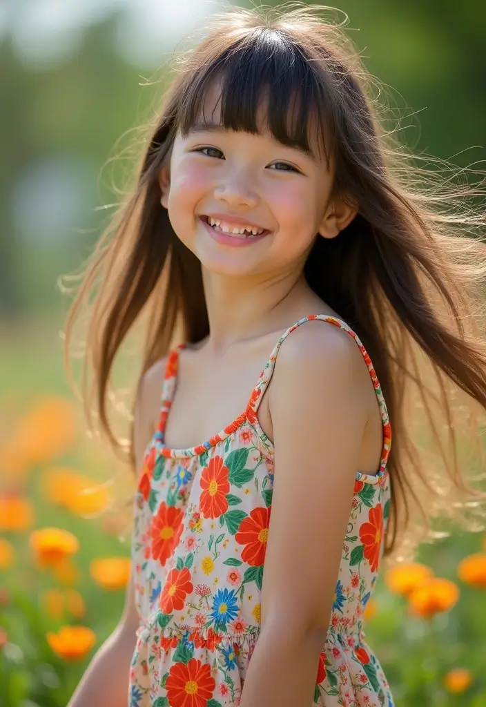 27 Stylish Hairstyles and Haircuts for Teenage Girls Trending Now 17 27 Stylish Hairstyles and Haircuts for Teenage Girls Trending Now - 17. Flirty Bangs