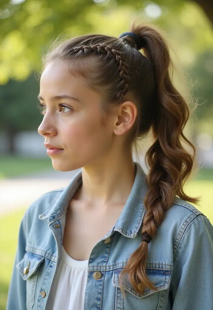 27 Stylish Hairstyles and Haircuts for Teenage Girls Trending Now 25 27 Stylish Hairstyles and Haircuts for Teenage Girls Trending Now - 25. Textured Ponytail