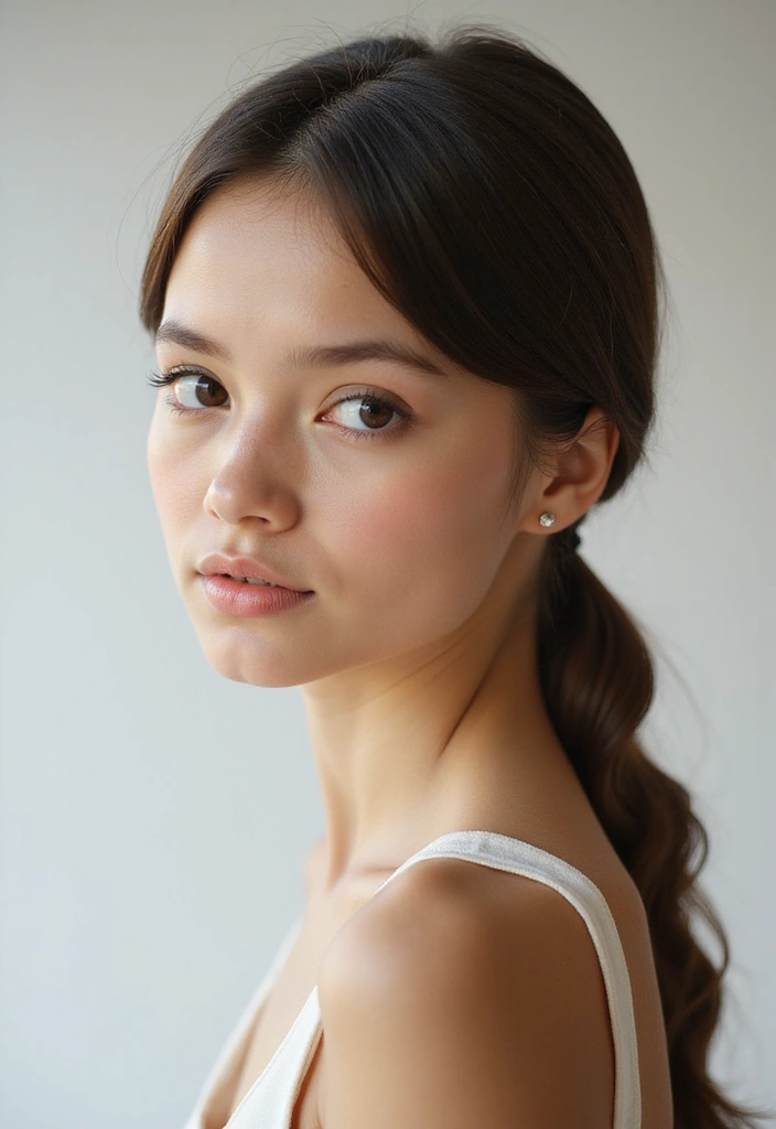 27 Stylish Hairstyles and Haircuts for Teenage Girls Trending Now 6 27 Stylish Hairstyles and Haircuts for Teenage Girls Trending Now - 6. Sleek Low Ponytail