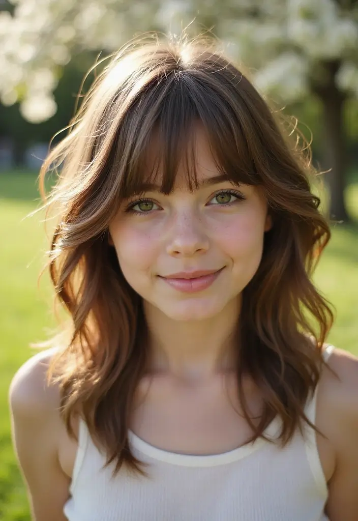 27 Stylish Hairstyles and Haircuts for Teenage Girls Trending Now 8 27 Stylish Hairstyles and Haircuts for Teenage Girls Trending Now - 8. Layered Shag Cut