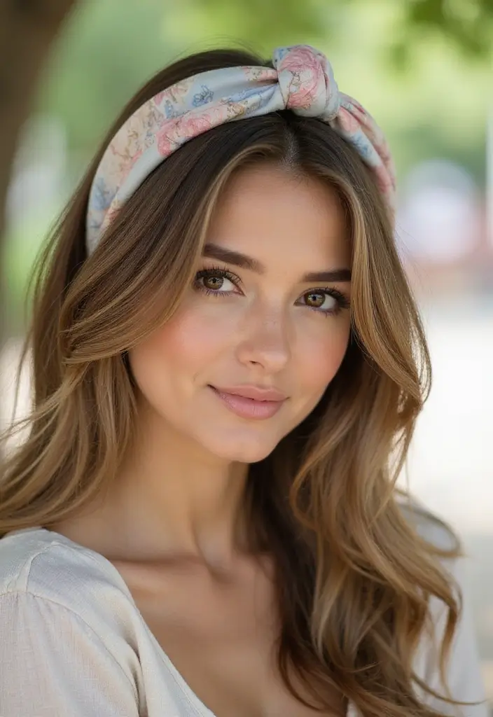 28 DIY Wedding Guest Hairstyles That Are Elegant Yet Easy - 14. Loose and Flowing Locks with a Headband