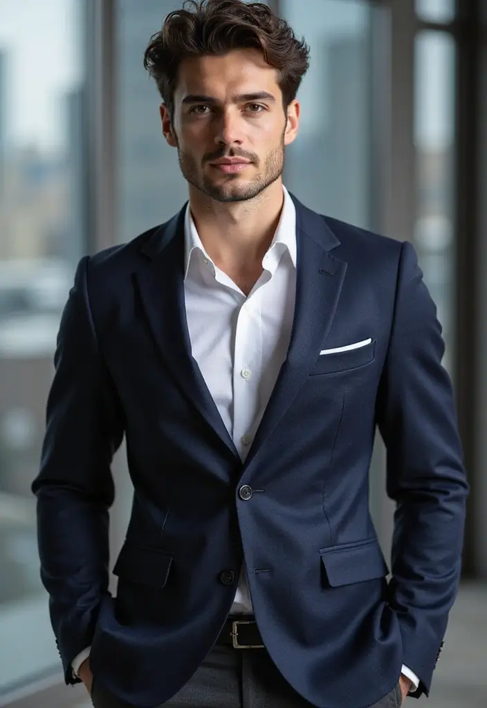 28 Hairstyles for Big Foreheads Male That Balance Proportion 18 28 Hairstyles for Big Foreheads Male That Balance Proportion - 18. Curly Side Part