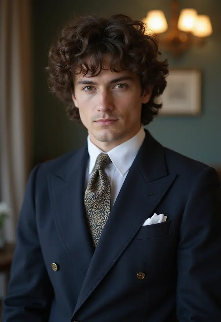 28 Hairstyles for Big Foreheads Male That Balance Proportion 28 28 Hairstyles for Big Foreheads Male That Balance Proportion - 28. Curly Vintage Style
