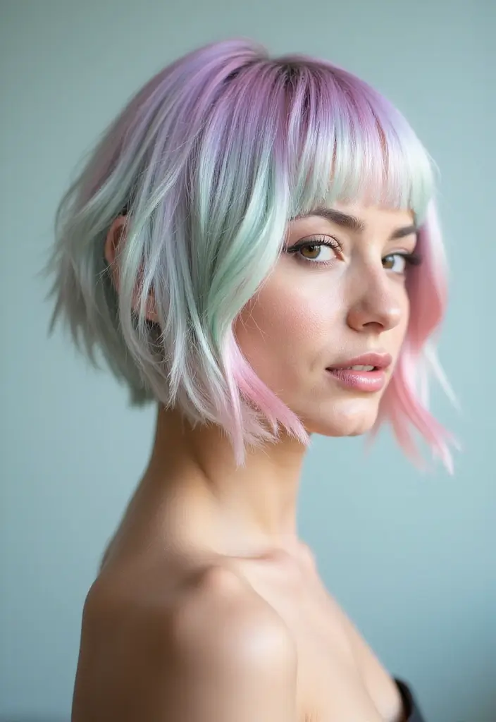28 Inverted Bob Haircut Styles That Turn Heads Everywhere 12 28 Inverted Bob Haircut Styles That Turn Heads Everywhere - 13. Faded Color Inverted Bob