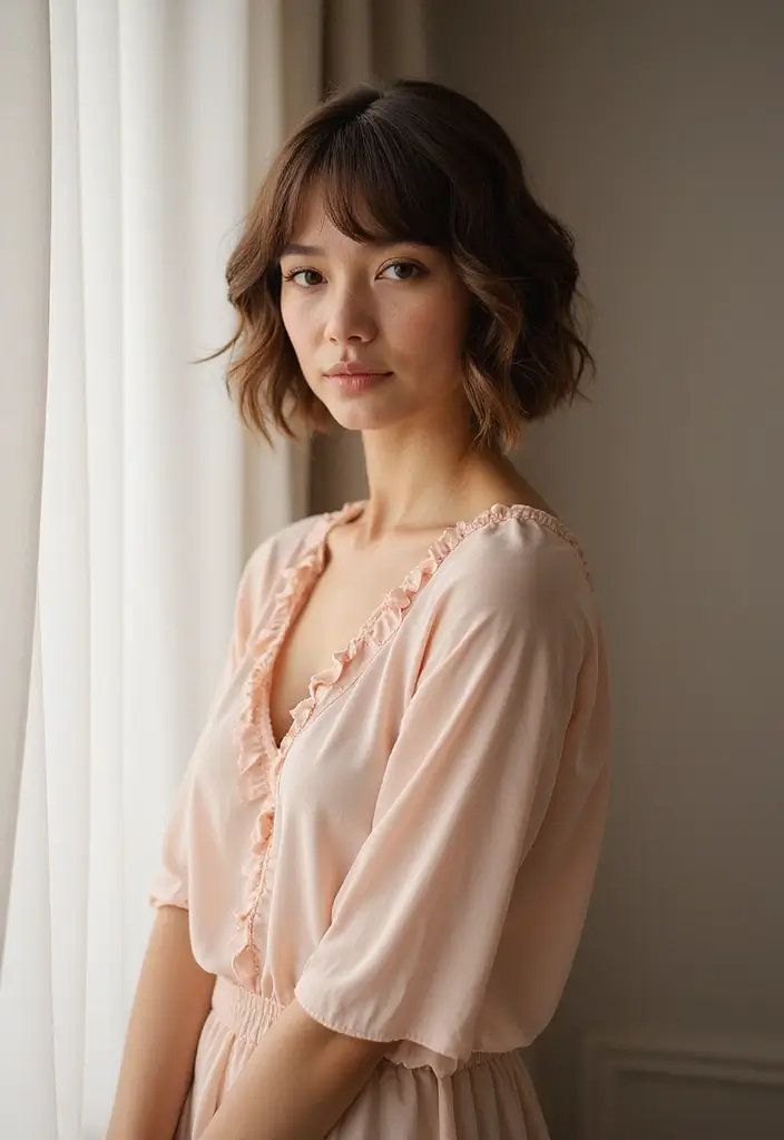 28 Inverted Bob Haircut Styles That Turn Heads Everywhere 15 28 Inverted Bob Haircut Styles That Turn Heads Everywhere - 16. Soft Layered Inverted Bob