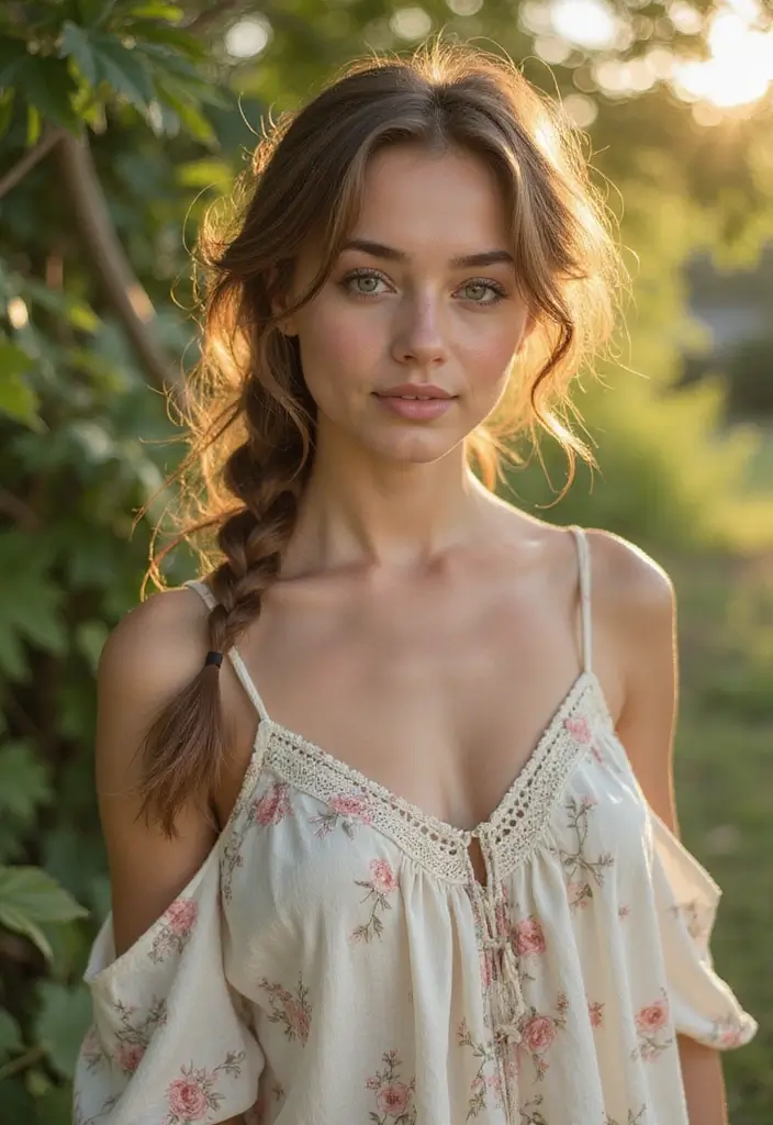 28 Perfectly Imperfect Messy Hairstyles for All Lengths That Look Chic - 3. Messy Side Braid