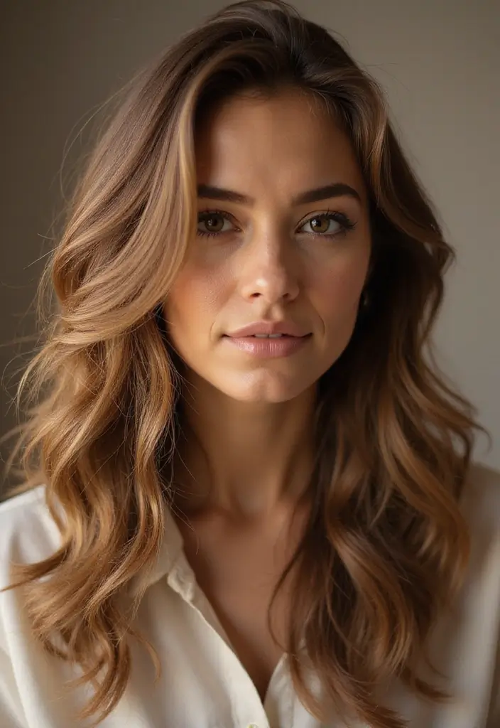 28 Shoulder Length Blonde Hair Looks That Stay Glamorous 13 28 Shoulder Length Blonde Hair Looks That Stay Glamorous - 13. Soft Curls with a Side Part