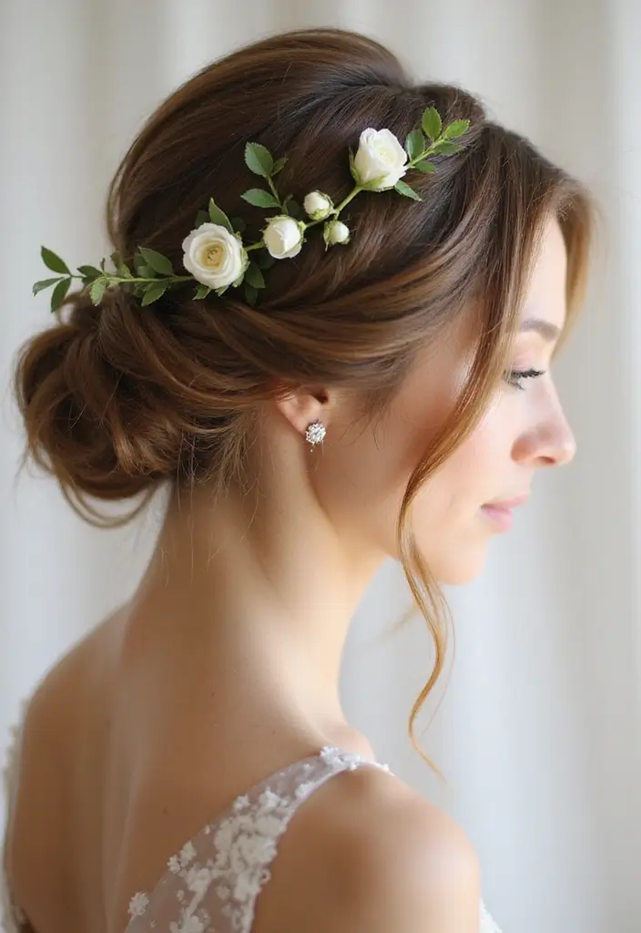 28 Shoulder Length Blonde Hair Looks That Stay Glamorous 20 28 Shoulder Length Blonde Hair Looks That Stay Glamorous - 20. Twisted Half-Updo for a Unique Touch