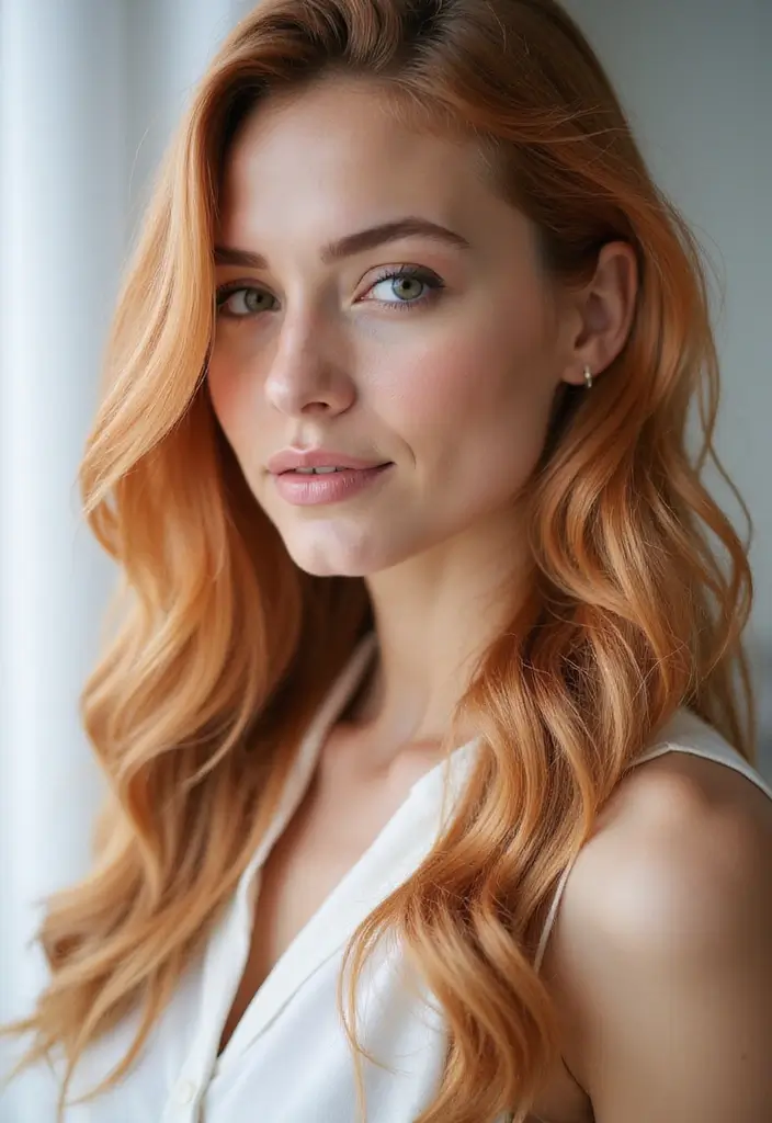28 Stunning Strawberry Blonde Hair Shades That Shine Bright 17 28 Stunning Strawberry Blonde Hair Shades That Shine Bright - 17. Strawberry Blonde Waves