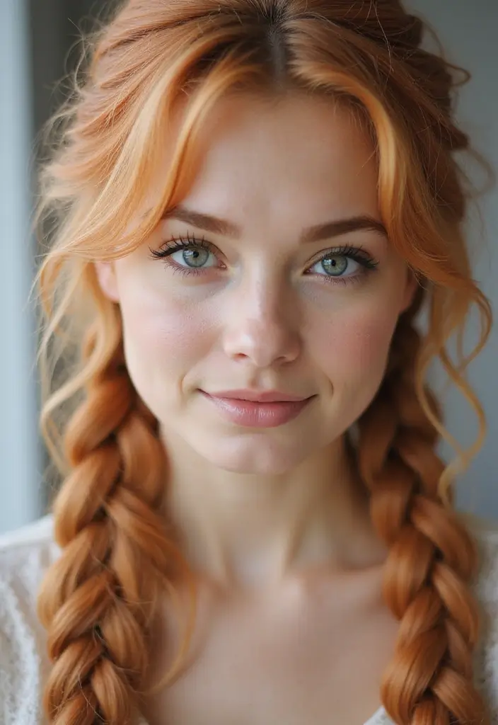 28 Stunning Strawberry Blonde Hair Shades That Shine Bright 23 28 Stunning Strawberry Blonde Hair Shades That Shine Bright - 23. Strawberry Blonde Braids