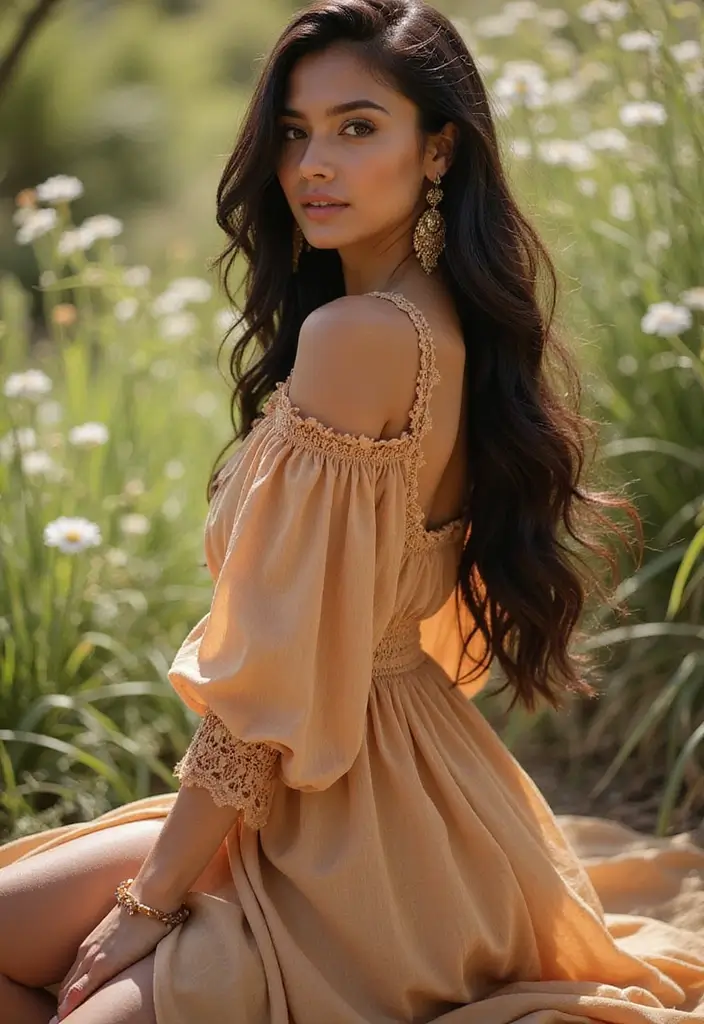 29 Black Hair with Caramel Highlights Ideas That Shine Naturally - 1. Soft Balayage for a Natural Glow