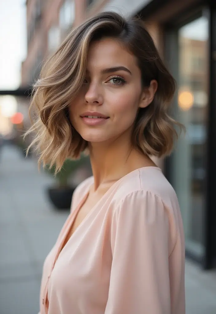 29 Graduated Bob Haircuts That Look Modern & Chic 10 29 Graduated Bob Haircuts That Look Modern & Chic - 10. The Wavy Graduated Bob