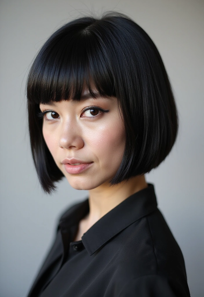 29 Graduated Bob Haircuts That Look Modern & Chic 5 29 Graduated Bob Haircuts That Look Modern & Chic - 5. The Blunt Graduated Bob