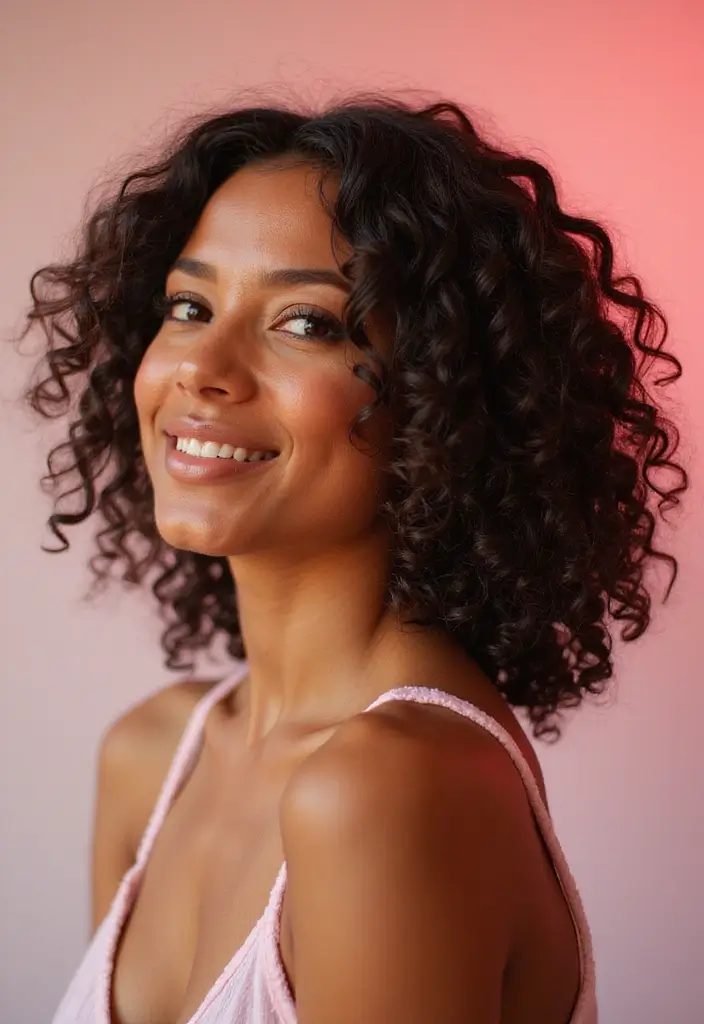 29 Hairstyles for Thin Curly Hair That Add Bounce & Shape 7 29 Hairstyles for Thin Curly Hair That Add Bounce & Shape - 7. Twisted Curls