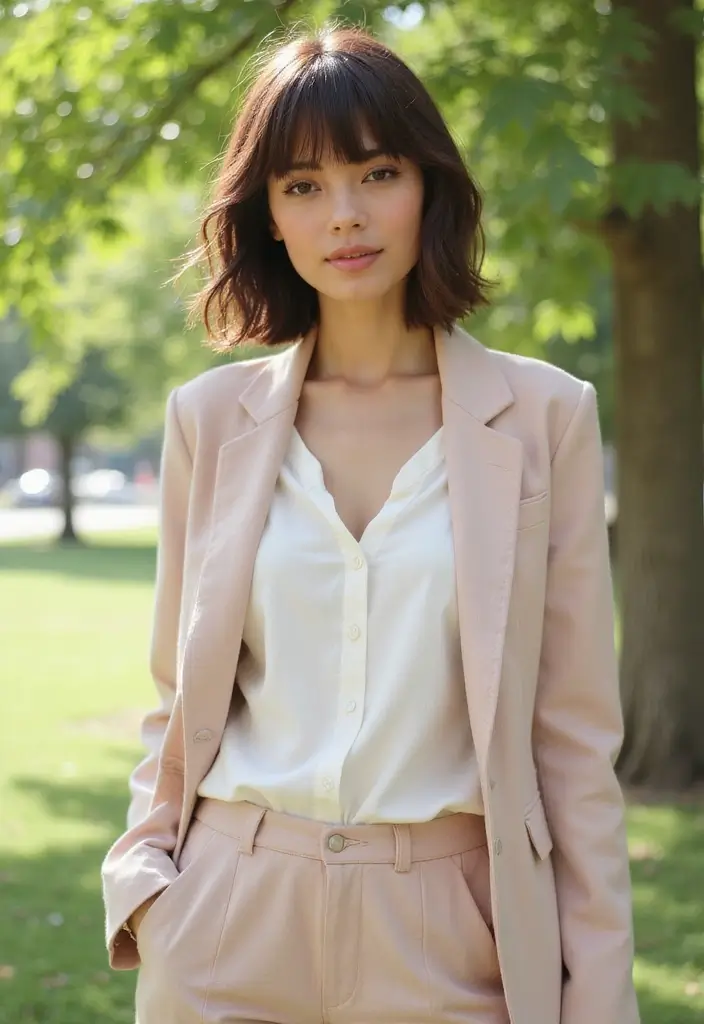 29 Short Hairstyles for Women Over 60 That Feel Fresh & Easy 18 29 Short Hairstyles for Women Over 60 That Feel Fresh & Easy - 18. Short Layers with Bangs