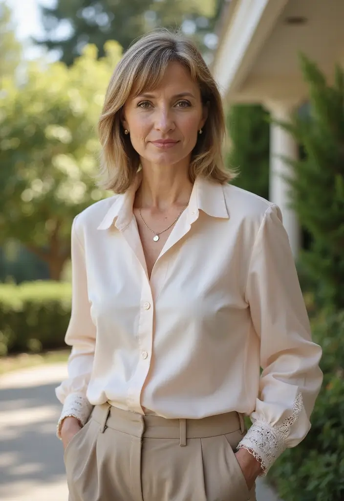 29 Short Hairstyles for Women Over 60 That Feel Fresh & Easy 8 29 Short Hairstyles for Women Over 60 That Feel Fresh & Easy - 8. Blunt Cut with Slight Layers