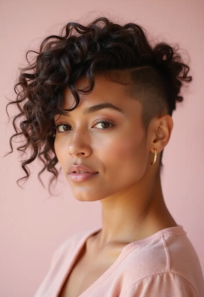30 Admirable Short Hairstyles and Haircuts for Girls of All Ages 12 30 Admirable Short Hairstyles and Haircuts for Girls of All Ages - 12. The Curly Tapered Cut