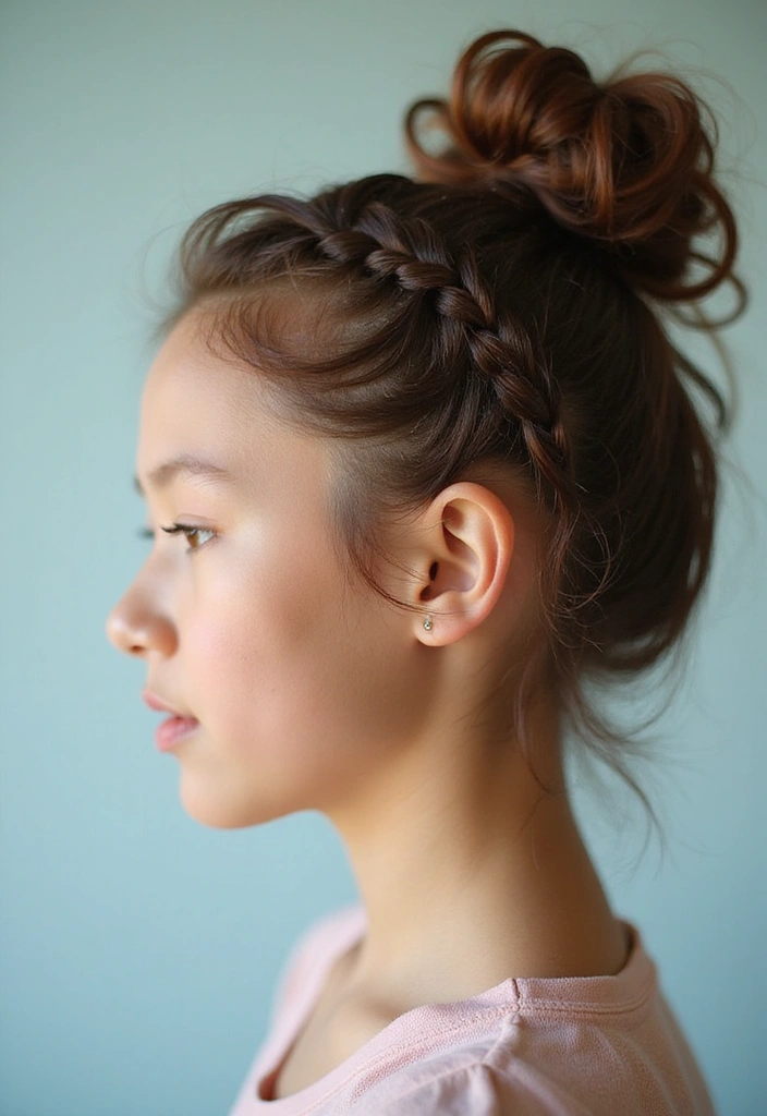 30 Admirable Short Hairstyles and Haircuts for Girls of All Ages 26 30 Admirable Short Hairstyles and Haircuts for Girls of All Ages - 26. The Curly Bun with a Twist