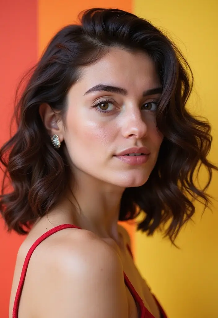 30 Admirable Short Hairstyles and Haircuts for Girls of All Ages 3 30 Admirable Short Hairstyles and Haircuts for Girls of All Ages - 3. Curly Lob (Long Bob)