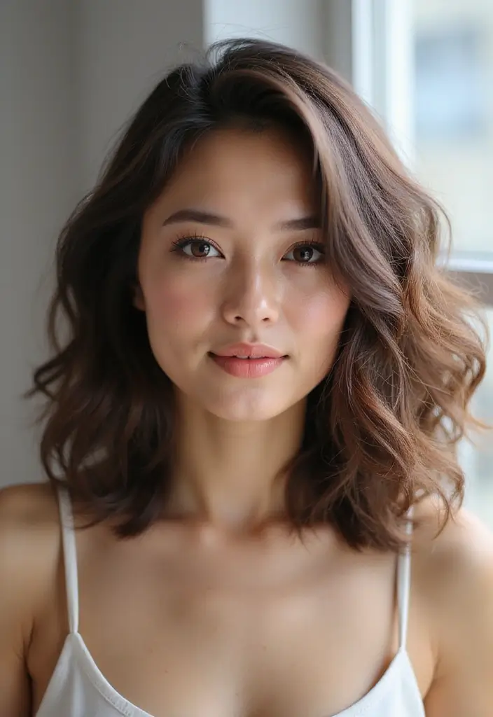 30 Admirable Short Hairstyles and Haircuts for Girls of All Ages 5 30 Admirable Short Hairstyles and Haircuts for Girls of All Ages - 5. Shoulder-Length Curls
