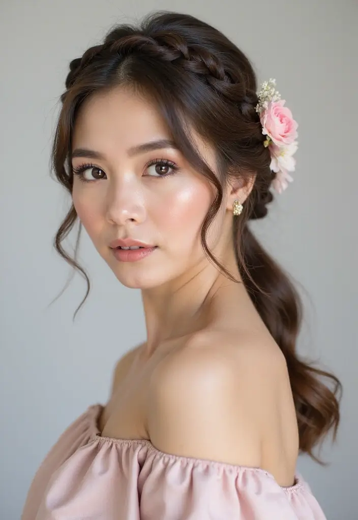 30+ Best Hairstyles and Haircuts for Women Over 60 to Suit Any Taste 18 30+ Best Hairstyles and Haircuts for Women Over 60 to Suit Any Taste - 18. Crown Braid