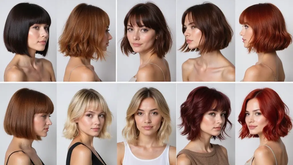 30 Bobs for Round Faces That Look Flattering & Fresh