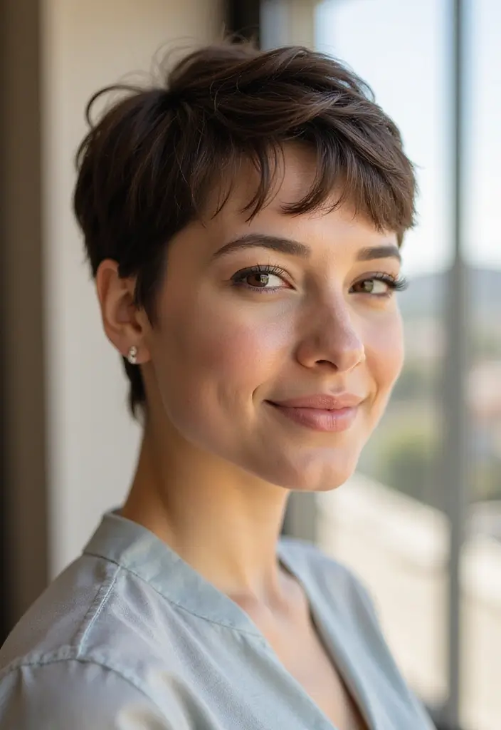 30 Easy Hairstyles for Short Hair That Save Time Daily 4 30 Easy Hairstyles for Short Hair That Save Time Daily - 4. Classic Pixie Cut