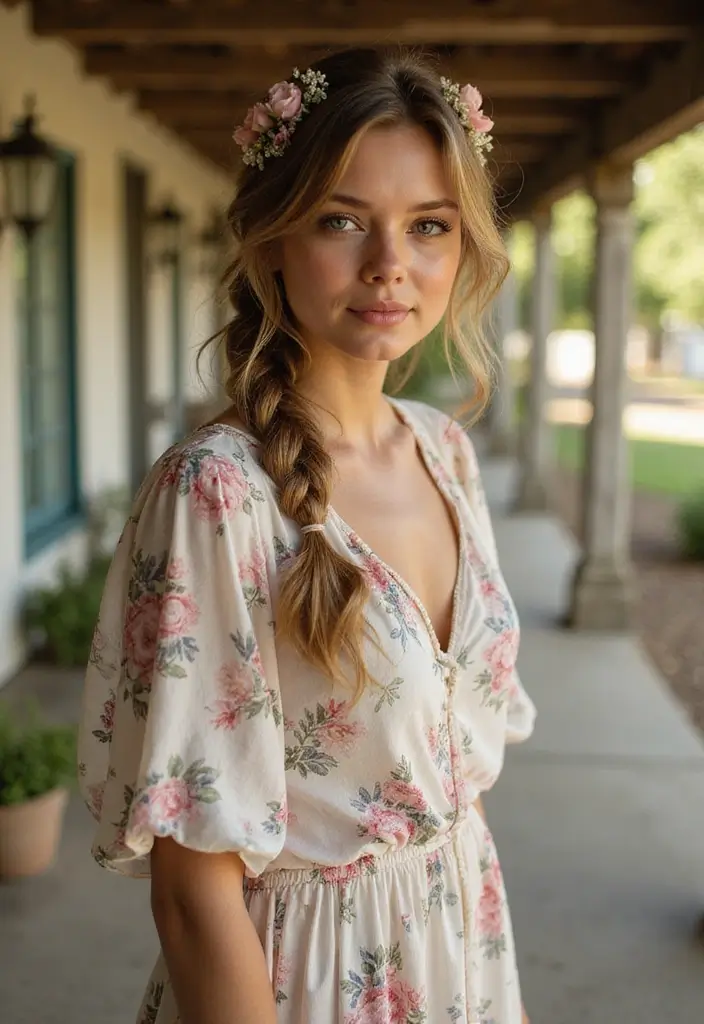 30 Hairstyles for Oval Face That Suit Any Occasion 26 30 Hairstyles for Oval Face That Suit Any Occasion - 26. Ethereal Twist Braid