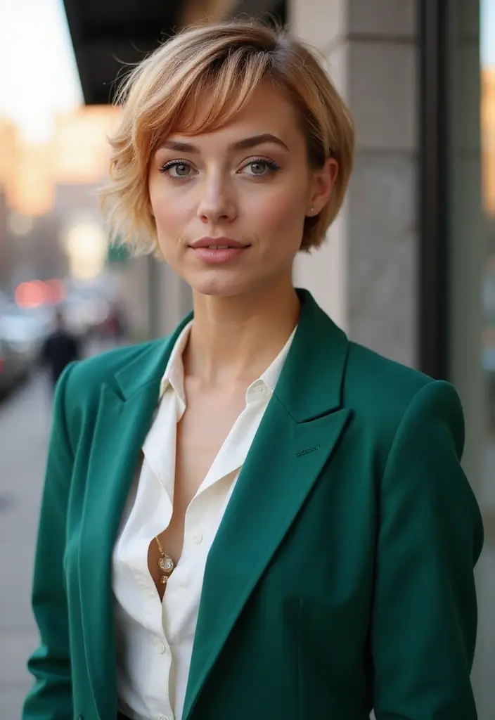 30 Pixie Cuts for Thin Hair That Add Volume Effortlessly - 12. The Pixie with Highlights