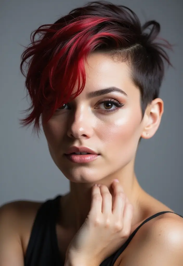 30 Pixie Cuts for Thin Hair That Add Volume Effortlessly - 2. The Asymmetrical Pixie