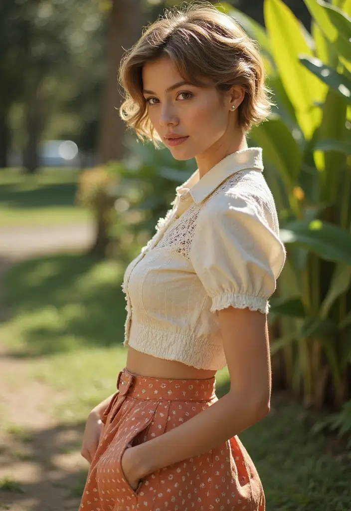 30 Pixie Cuts for Thin Hair That Add Volume Effortlessly - 24. The Retro Pixie