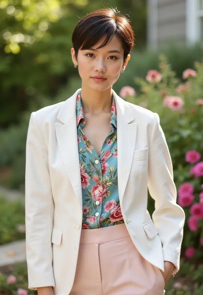30 Pixie Cuts for Thin Hair That Add Volume Effortlessly - 28. The Versatile Pixie