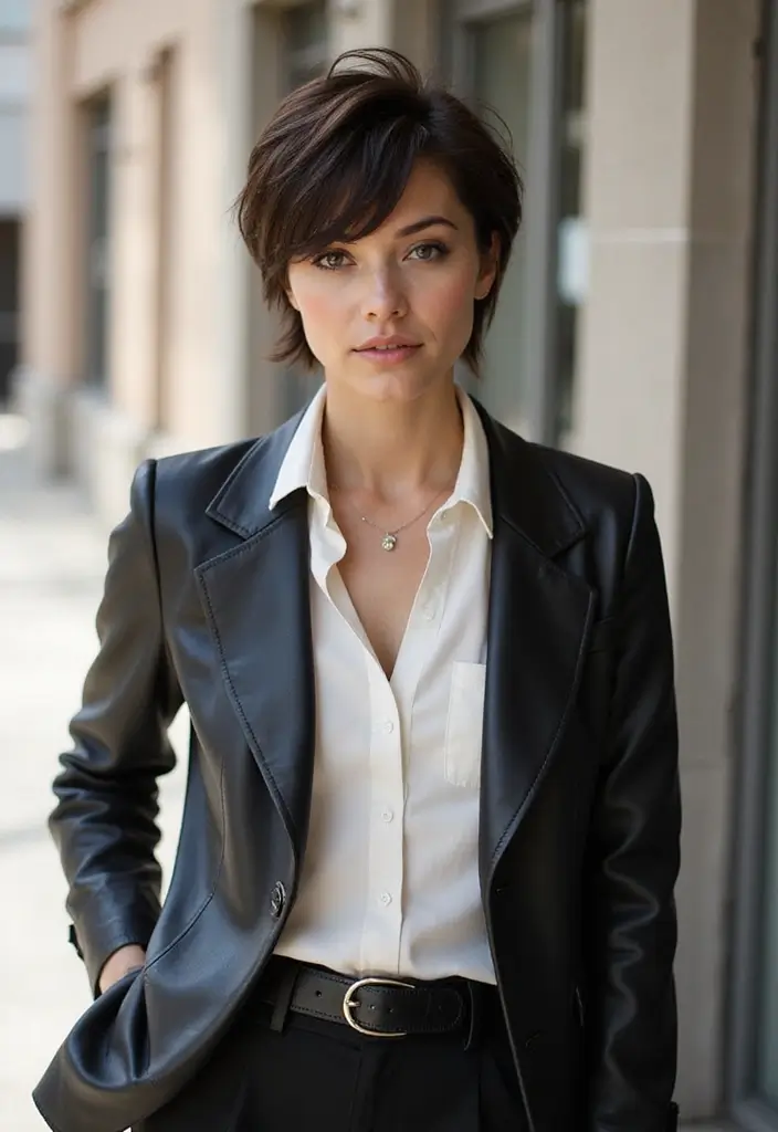 30 Pixie Cuts for Thin Hair That Add Volume Effortlessly - 3. The Choppy Pixie