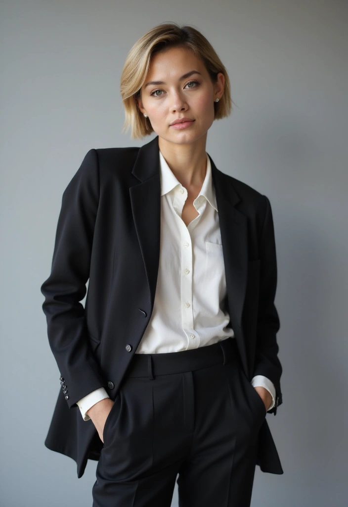 30 Pixie Cuts for Thin Hair That Add Volume Effortlessly - 5. The Sleek Pixie